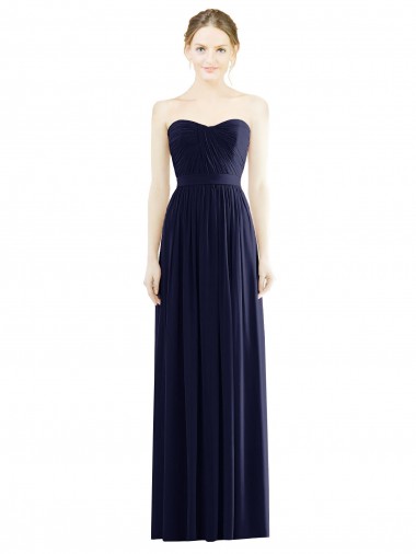 Purcahse  Sleeveless Sweetheart A-Line Soft Chiffon Formal Evening Dress UK