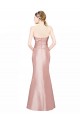 Purcahse  Low Back Sleeveless Sweetheart A-Line Stretch Satin Formal Evening Dress UK