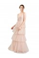 Purcahse  Sleeveless V-Neck A-Line Tulle Semi Formal Evening Dress UK