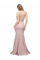 Purcahse  Dusty Pink Sleeveless Sweetheart Sheath Stretch Crepe Formal Evening Dress UK