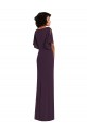 Purcahse  Split Sleeves V-Neck Sheath Spandex Formal Evening Dress UK