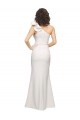 Purcahse  Sleeveless One Shoulder Sheath Stretch Crepe Formal Evening Dress UK