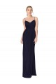 Purcahse  V-Back Sleeveless Spaghetti Straps Mermaid Soft Chiffon Evening Dress UK