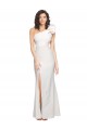 Purcahse  Sleeveless One Shoulder Sheath Stretch Crepe Formal Evening Dress UK