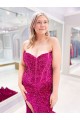 Purcahse  Sleeveless Sweetheart Sheath Velvet Sequin Evening Dress UK